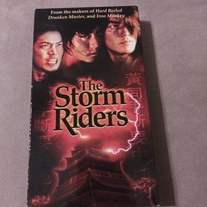 2 VHS Videos Heaven’s Prisoners and The Storm Riders, VCR Video Tape, VHS Movie